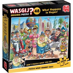 Wasgij Original 48, Was in Vegas passiert!, 1000 Teile Puzzle