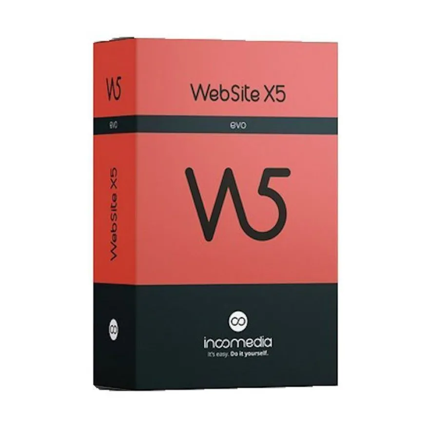 Website X5 Evo - Webseiten erstellen in 5 Schritten - Webshop - Blog - Incomedia