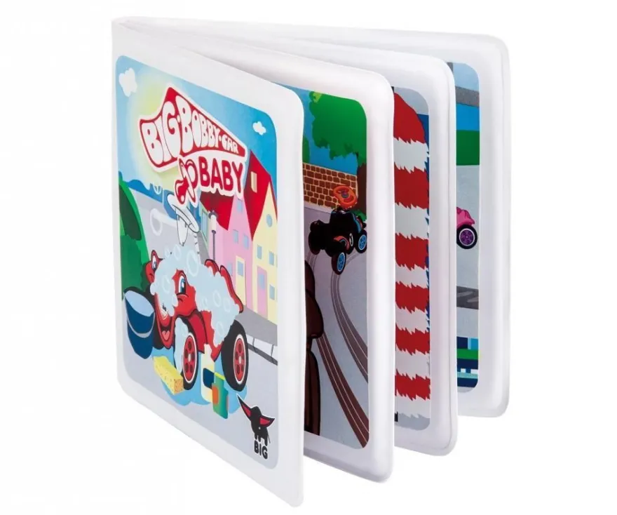 Weiches BIG BOBBY CAR Baby Book Badebuch für Badewanne, Schwimmbad und vieles mehr