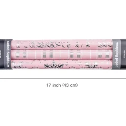 Weihnachts-Geschenkpapierrolle Mini-Rolle 3 Rollen 43,2 cm x 305 m pro Rolle