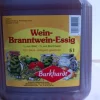 Weinessig, Weinwürzig. Essig, Burghardt, 10% Säure 5 Liter Kanister, Neuware