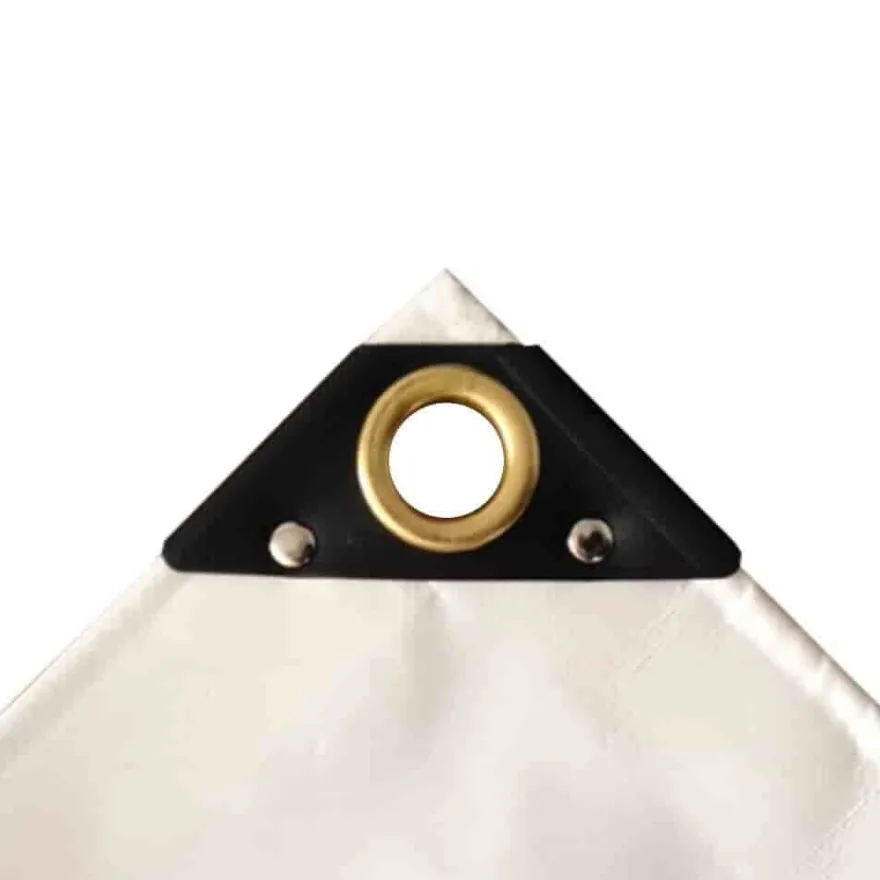 weiss 650 g/ m² PVC 6 x 12m (72m²) Plane