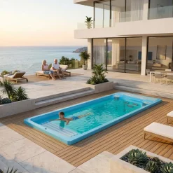 Wellis Beach Club Deluxe Pool Swimspa 600×235×147 cm