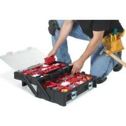 Werkzeugkiste Werkzeugkoffer Lagersystem Keter PRO Box Organizer 22
