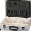 Werkzeugkoffer Strend Pro ATB80, Alu, Aluminium, 45x33x15 cm, abschließbar