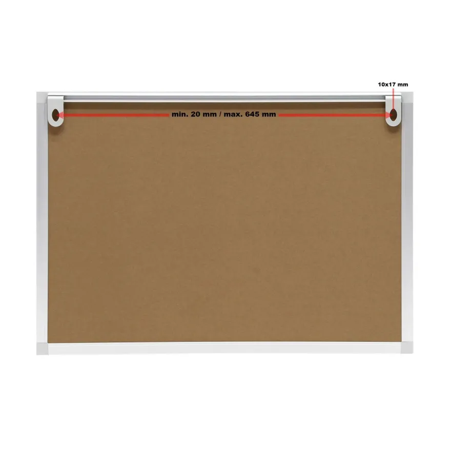 Whiteboard Magnettafel Wandtafel 70x50cm 12 Magnete Präsentationstafel Tafel
