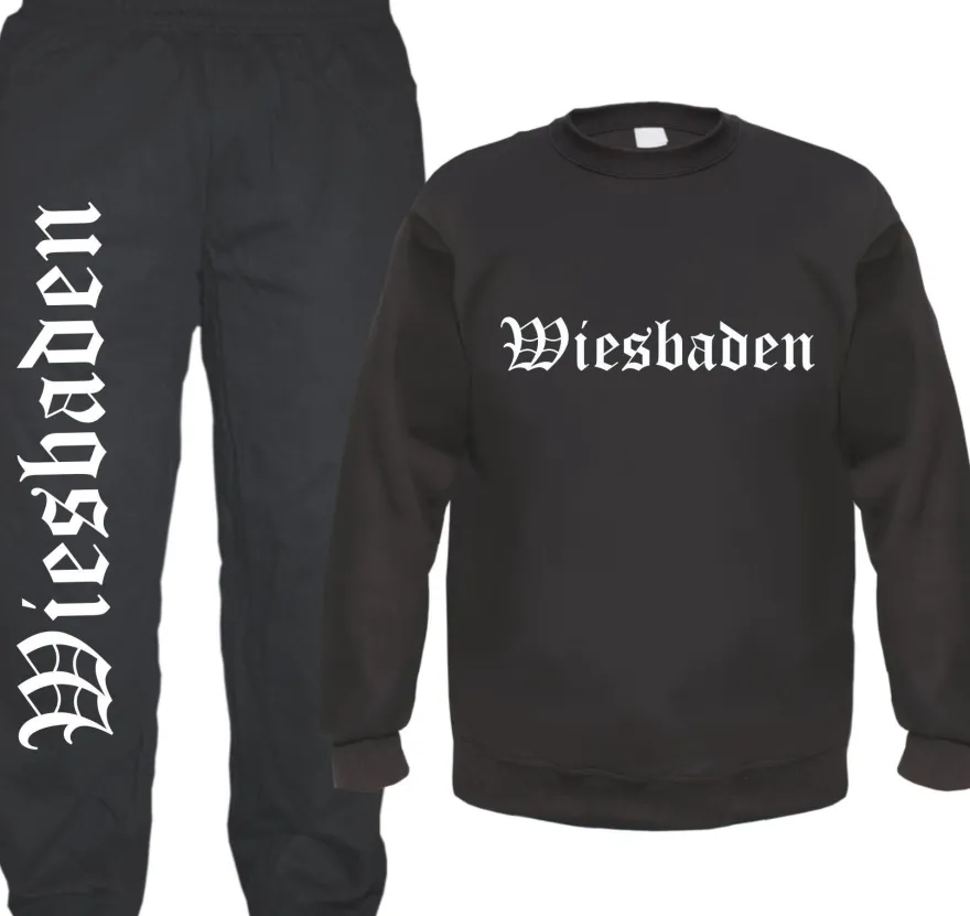 Wiesbaden Jogginghose und Sweat im Set - Jogginganzug