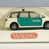 Wiking H0 104 07 27 Ford Galaxy Van Kleinbus Polizei Blaulicht Einsatzwagen NEU OVP