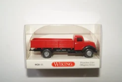 1:87 Wiking 0426 01 Magirus Pritsche dkl. rot, neuw./ ovp