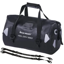 WILD HEART wasserdichte Reisetasche, 66L, verschweißte Nähte, Schultergurte