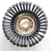 Wildkrautbürste Unkrautbürste Drahtbürste f. Freischneider Motorsense 155x25,4mm