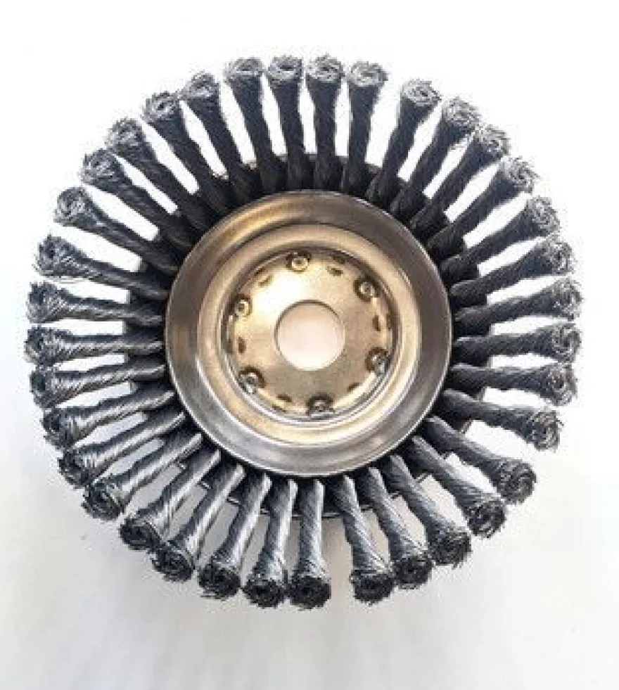Wildkrautbürste Unkrautbürste Drahtbürste f. Freischneider Motorsense 155x25,4mm