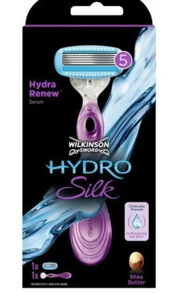 Wilkinson Sword Hydro Silk Damen Rasierer + 4er, 7er KlingenWahlweise im Set OVP