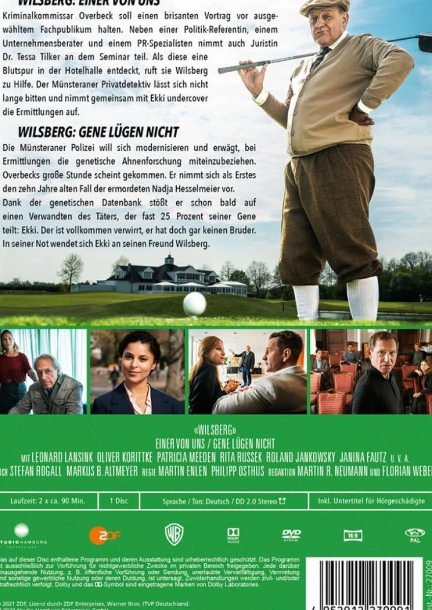 Wilsberg DVD 36: Einer von uns / Gene lügen nicht - OneGate Me