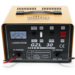 Wiltec Batterieladegerät 12V 24V 16A Ladegerät Akkuladegerät GZL30 Motorrad LKW