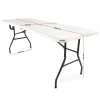 Wiltec Campingtisch klappbar Klapptisch Partytisch Buffettisch Tisch Gartentisch