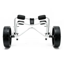 Wiltec klappbarer Alu Transportwagen 68 kg Kanuwagen Kajakwagen Surfwagen SUP