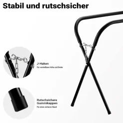 Wiltec klappbarer Lackierständer bis 220kg Stahl Montagebock höhenverstellbar