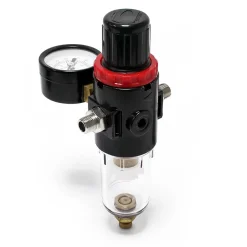 Wiltec Luftfilter Druckregler Wasserabscheider Airbrushkompressor 9,51mm 12,91mm