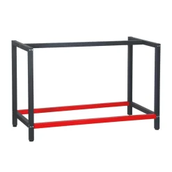 Wiltec Werkbank Gestell 125x57x81cm Stahl Werkbankgestell Tischgestell Werktisch