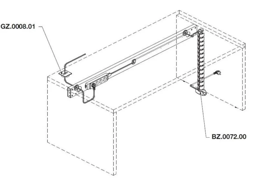 Winkelschreibtisch SILE mit Wangengestell 180/200 x 180 x 74 cm