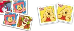 Winnie Pooh Spieleset 4in1 (Memo, Domino, Puzzle, Cubes) Kinderspiele Set Spiele
