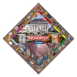 Winning Moves Monopoly - Bonn Brettspiel Gesellschaftsspiel Spiel Stadtedition