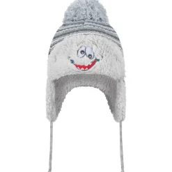 Wintermütze Jungen Baby Bommelmütze Bindemütze