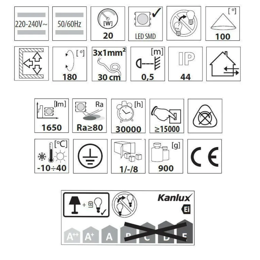 20W LED Aussen Innen Strahler Bewegungsmelder neutralweiss LED Fluter Flutlicht