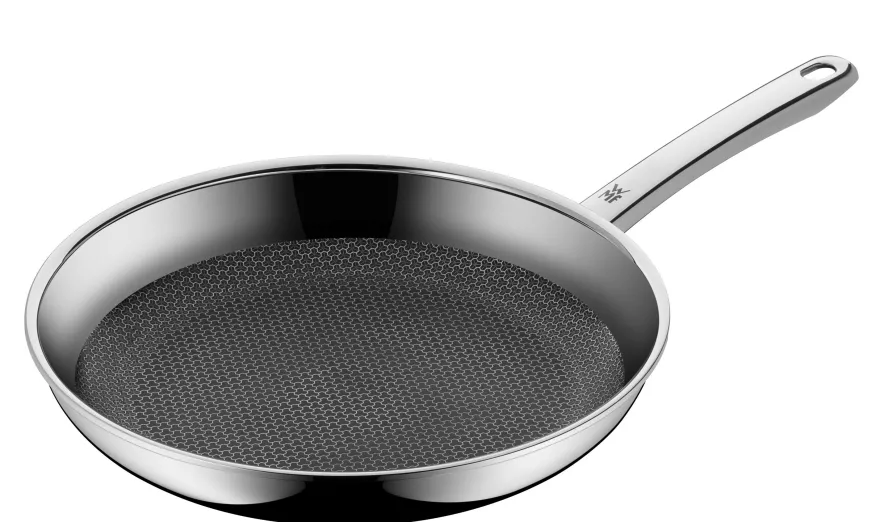 WMF Profi Resist Stielpfanne mit Pfannenwender, 28 cm 3201007433 4000530705372