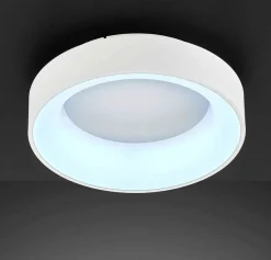 WOFI Cameron 147 RGB LED Decken Lampe Leuchte FB Ø45 cm 26W 2100L 5500K Weiß