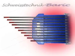 Wolframelektrode Rot WT20 zum WIG DC-Schweißen Wolframnadel Stahl Edelstahl