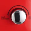Wolkenstein MW 720 FR Retro Mikrowelle Rot – 20 Liter, 700 Watt