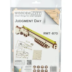 WOODEN CITY 3D-Puzzle Gewehr Judgment Day RMT-870, 42 Stück