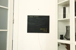 WordClock Jupiter 2.0 - Phantom Slate Edition (50×40cm) - Handgefertigte LED Uhr