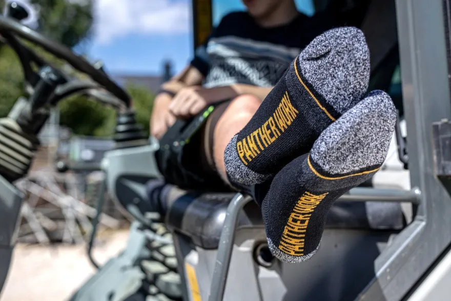 Worker-Socken mit Frotteesohle, verstärkt - 3er Pack