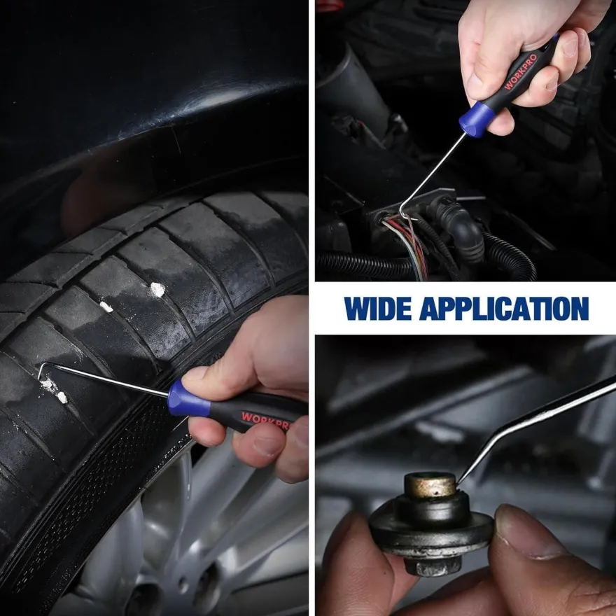 Workpro 4-Teiliges Mini Pick Präzision Automobil Werkzeug Set Entfernen