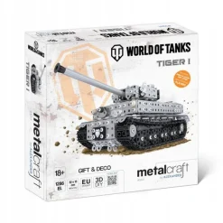 World of Tanks Panzer Tiger I Modellfahrzeug 1286 Teile Baumodell für Erwachsene