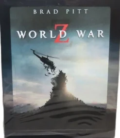 World War Z - Brad Pitt - Lenticular Edition - Steelbook - Blu-ray 3D & 2D & DVD