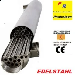 Wärmetauscher Edelstahl L316 Schwimmbad Solar Blockheizkraftwerk Wärmepumpe