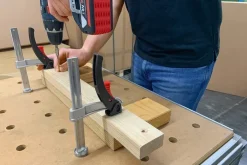 2 x BESSEY Spannelement für Multifunktionstische 150 x 80 mm Zwinge