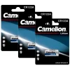 3x Camelion CR123A Photo Spezial Batterie Foto Lithium DL123A ELCR123AP CR123A
