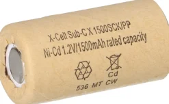 XCell Akku Sub-C 1,2V / 1500mAh 1500SCK Pappmantel