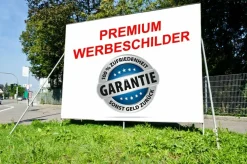215 x 70 cm Werbeschild Reklameschild Außenwerbung Firmenschild