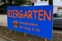 300 x 70 cm Werbeschild Sparen Sie jetzt bis zu 50