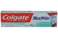 12x Colgate Max White Zahnpasta 100ml Creme Zähneputzen Bakterien Frisch Pflege