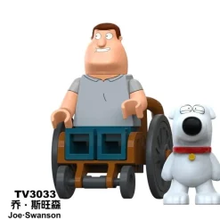 8 x Custom Lego Family Guy Peter Griffin Cartoon Held Mini Figur Spielzeug Bausteine