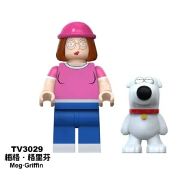 8 x Custom Lego Family Guy Peter Griffin Cartoon Held Mini Figur Spielzeug Bausteine