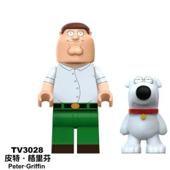 8 x Custom Lego Family Guy Peter Griffin Cartoon Held Mini Figur Spielzeug Bausteine