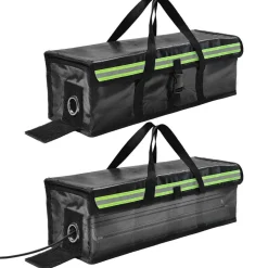 2x ELESKY Feuerfeste E-Bike Akkutasche - Kältebeständig, Wasserdicht, für